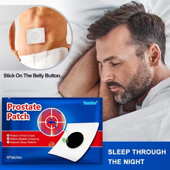 ( 6 patchs ) 6pcs de soins de la prostate